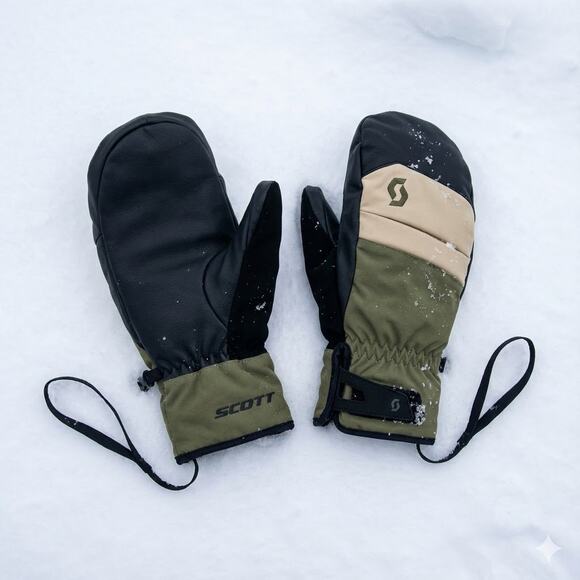 SCOTT Ultimate Hybrid Waterproof Ski Snowboarding Mittens –  Size M - Picture 6 of 7